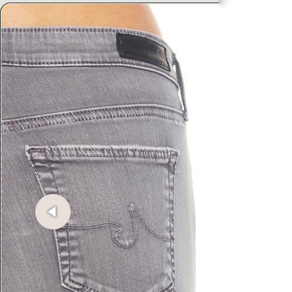 Women’s AG Adriano Goldschmied “stilt crop” Denim Size 30 - Picture 4 of 14